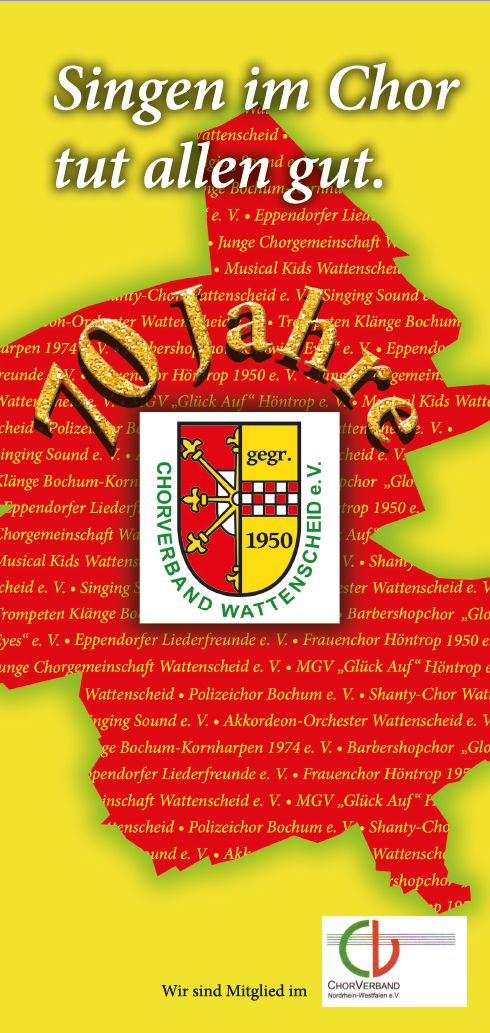 Flyer Chorverband Wattenscheid