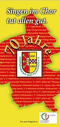 Flyer des Chorverbands Wattenscheid